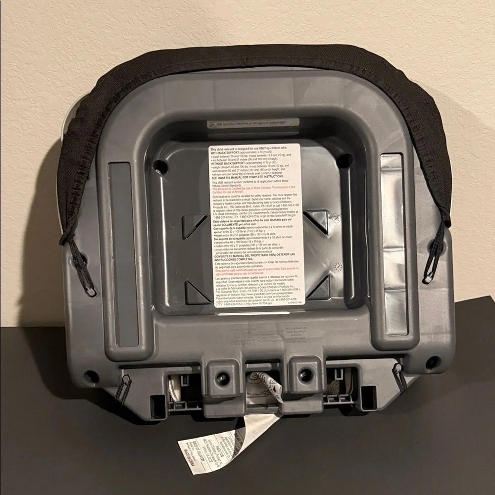 Graco Black Booster Seat for Kids - Picture 7 of 11